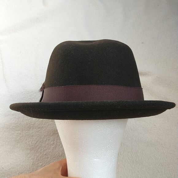 Bailey Of Hollywood Brown Fedora Hat - Picture 3 of 9